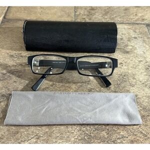 Barton Perreira MODO 3013 Matte Black Eyeglass Frame w/Case 54-16-145 Japan DR2